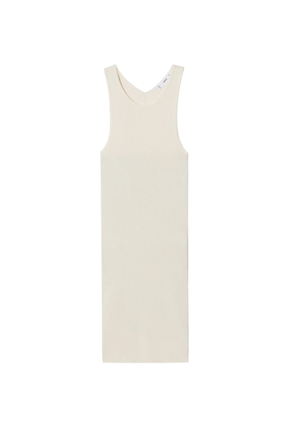 MANGO  Weißes Damenkleid 37000169