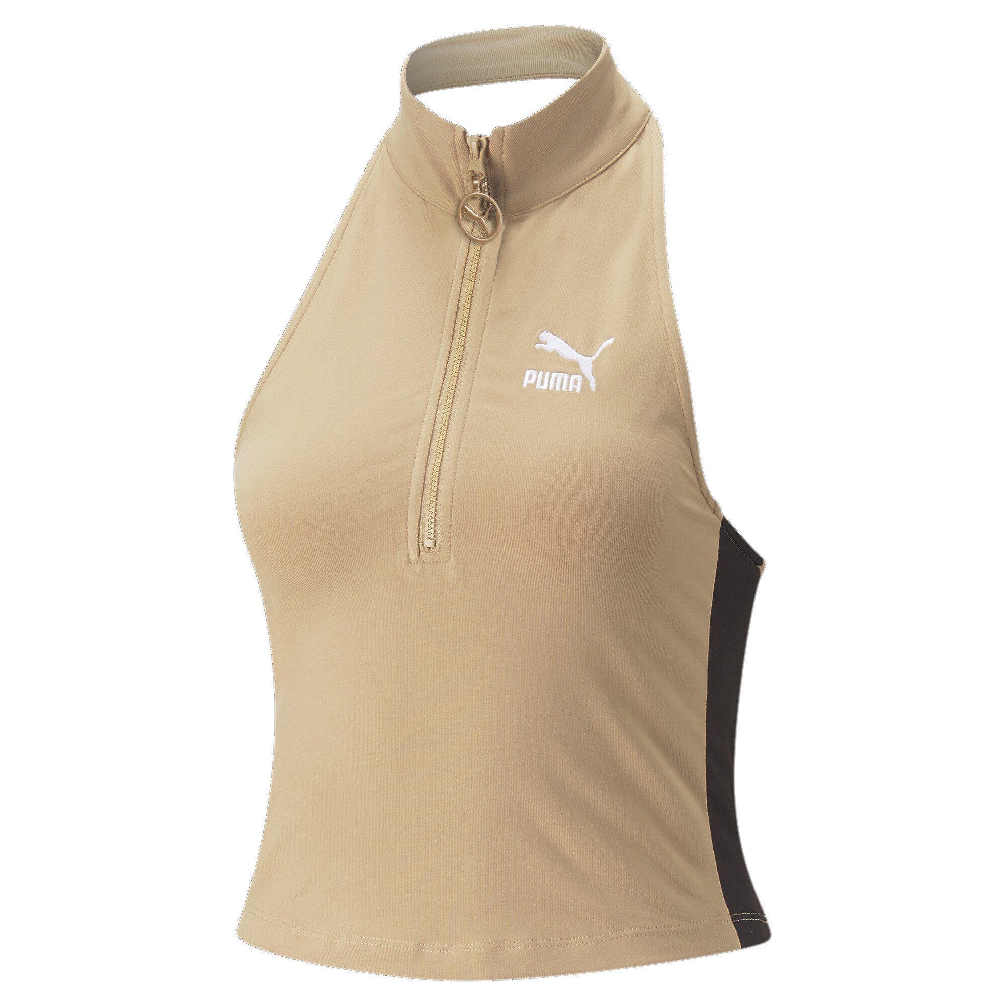 PUMA Shirttop T7 Mock Neck Shirt Damen