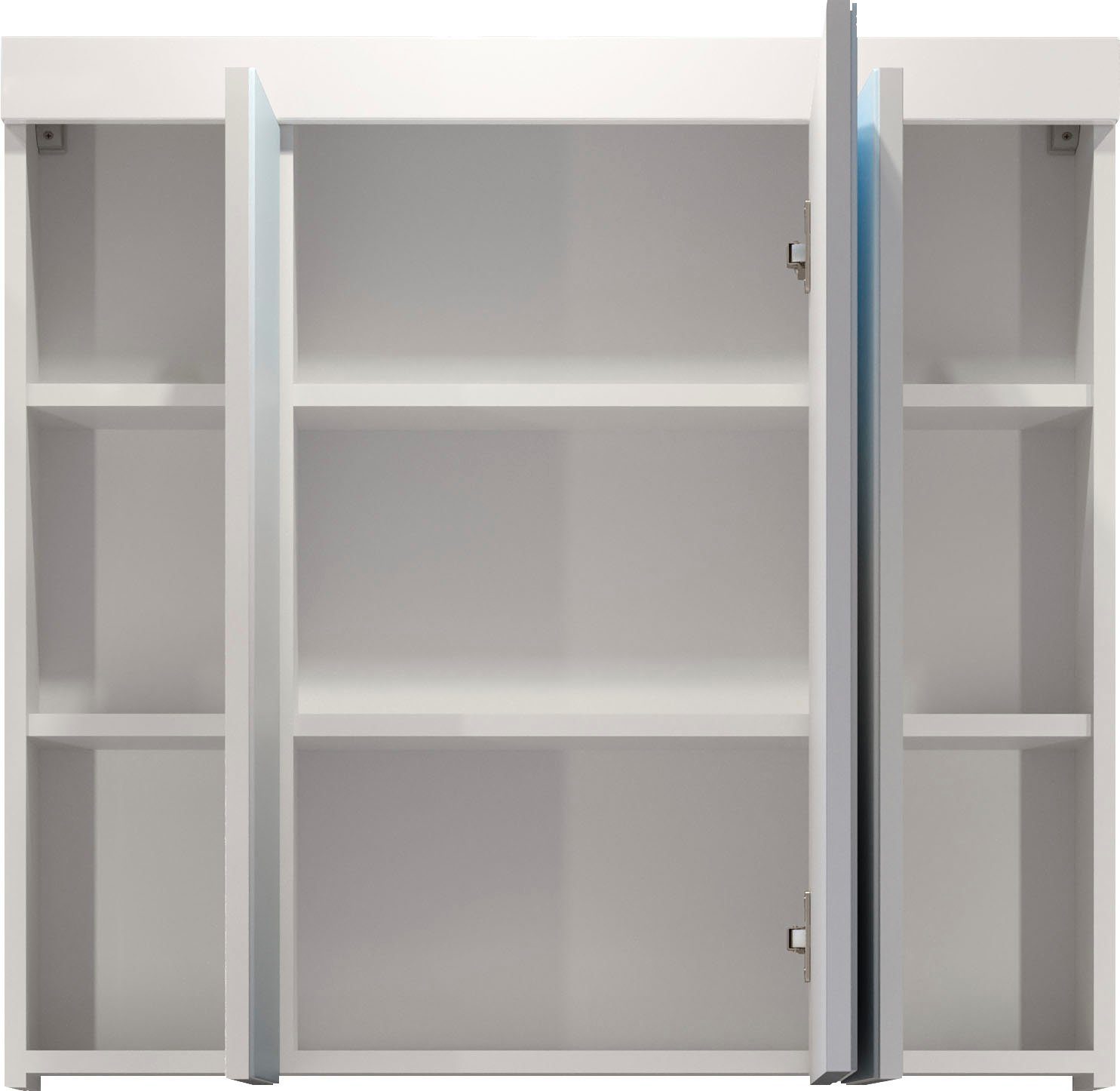 welltime Badezimmer-Set Dormoletto, (4-St), Badmöbel, 4-tlg.