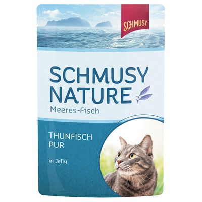 Sparpaket Schmusy Nature Meeres-Fisch 48 x 100 g
