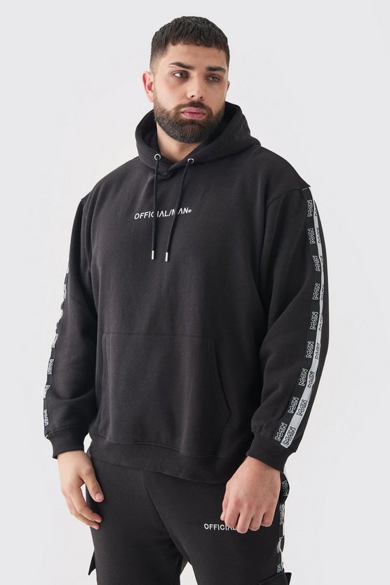 Plus Official Man Cargo-Trainingsanzug mit Kapuze