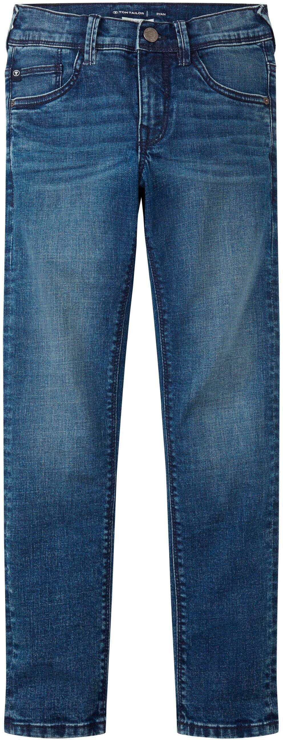TOM TAILOR Skinny-fit-Jeans Ryan mit Knopf- und Reißverschluss