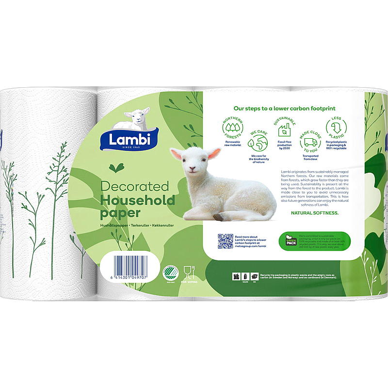 Lambi Tørkerull Lambi 4-pk Decor