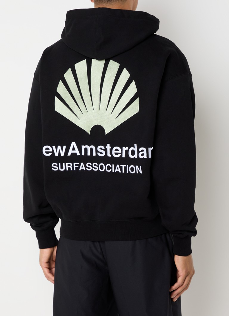 New Amsterdam Surf Association  Hoodie met front- en backprint