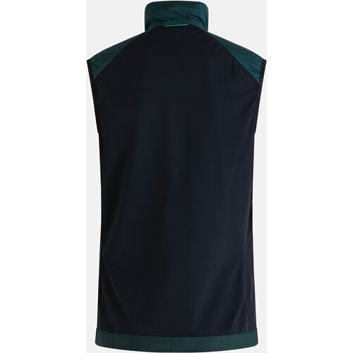 HERREN M WINDSTOPPER VEST-SCARAB GREEN-BLACK