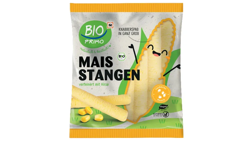 BIO PRIMO Bio Maisstangen mit Hirse 60 g