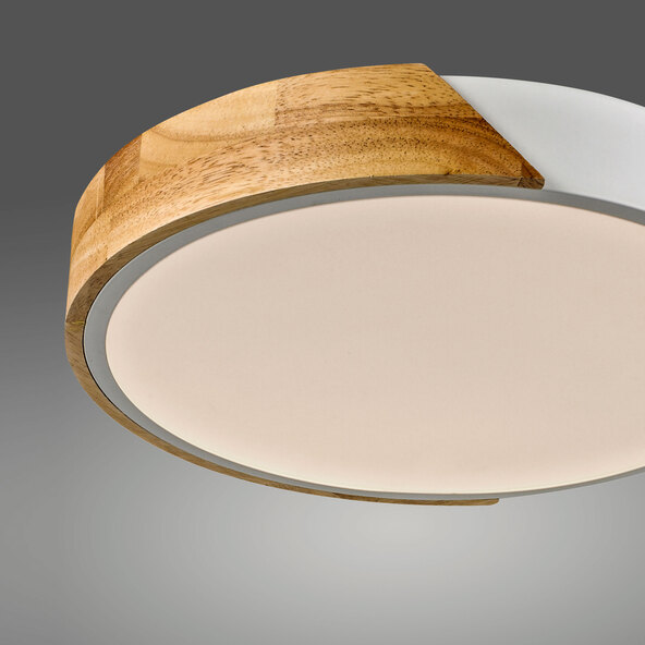 LED-Deckenleuchte BILA, Ø 32 cm, weiß