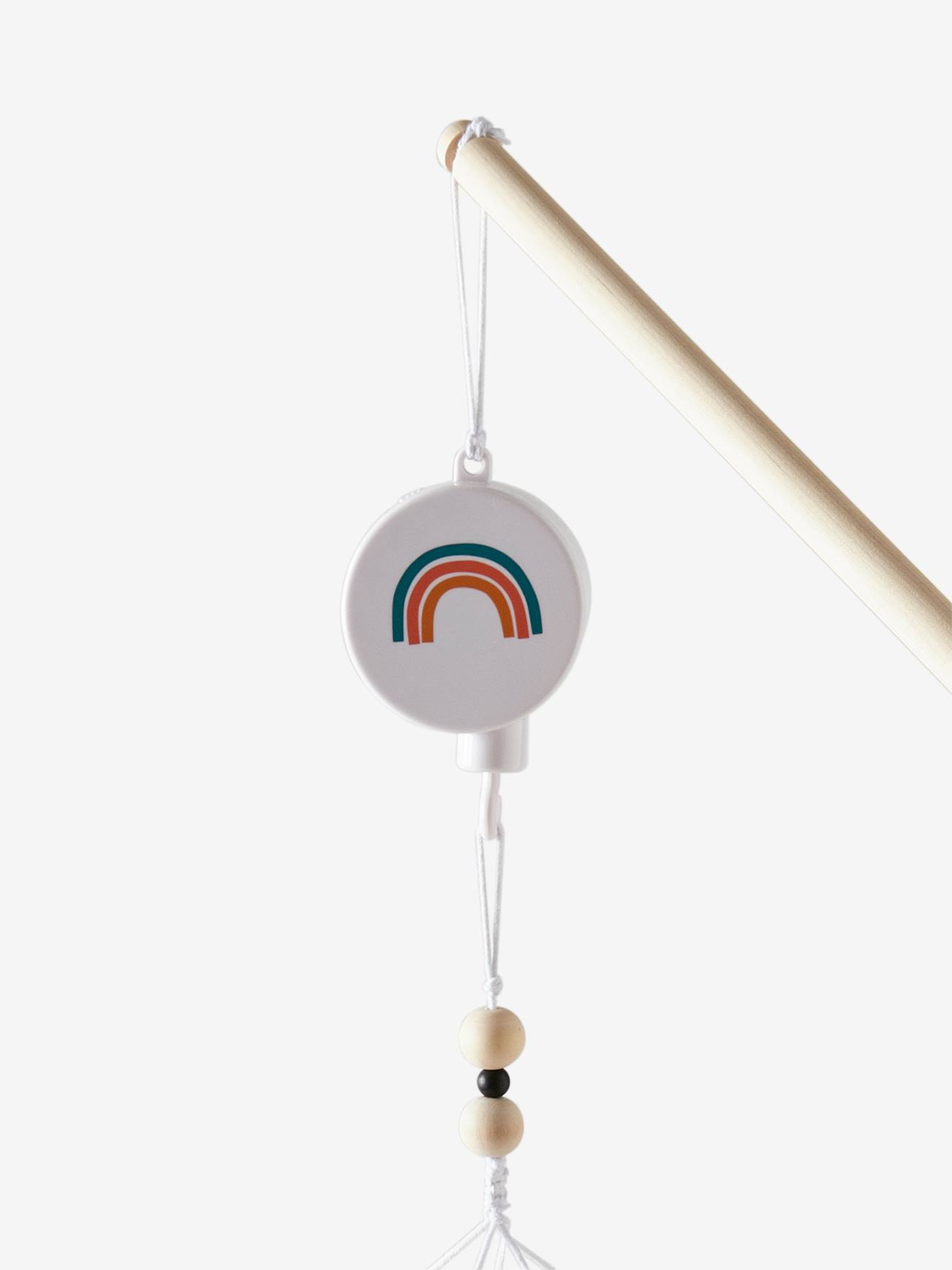 Vertbaudet Baby Musikmobile MINI ZOO - beige/mehrfarbig