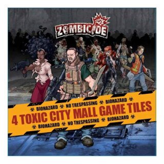 Zombicide Season 2: Toxic City Mall Game Tiles (Multilingual)
