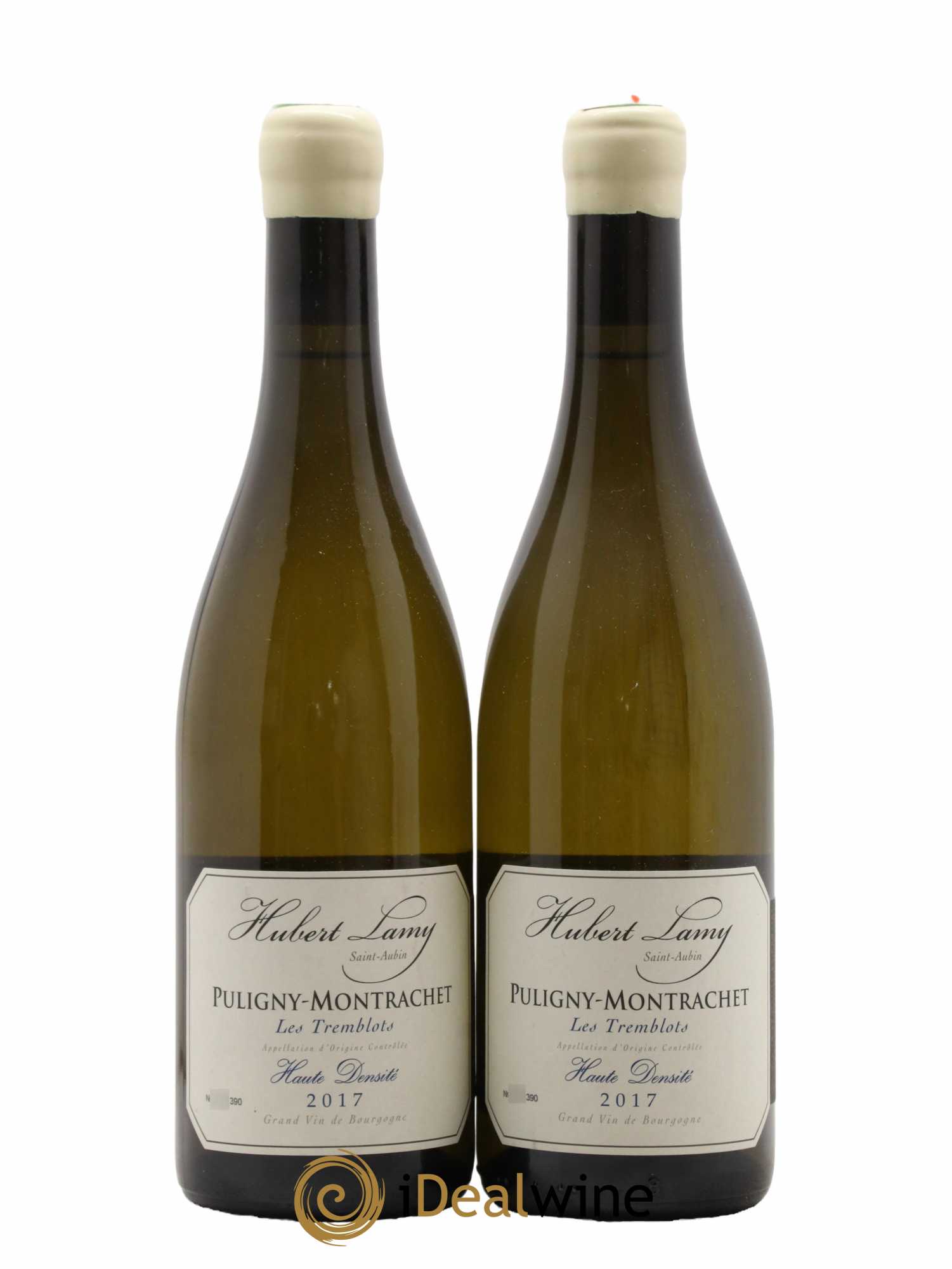 Puligny-Montrachet Les Tremblots Haute Densité Hubert Lamy  2017 - Lot de 2 Bouteilles