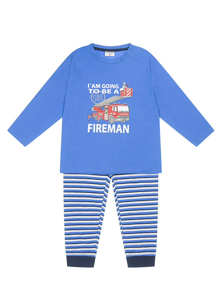Salt and Pepper Pyjama in Blau günstig kaufen