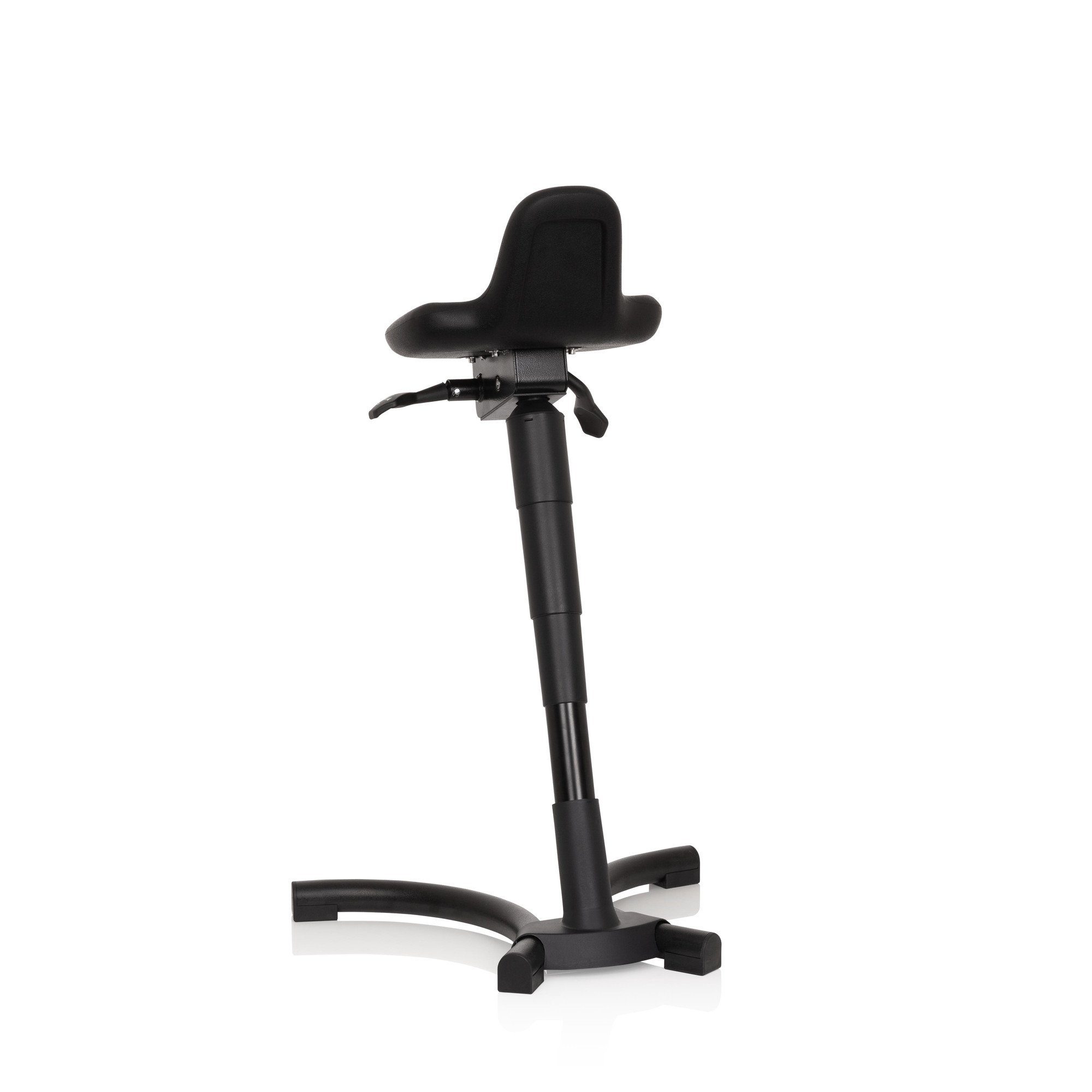 hjh OFFICE Stehhilfe Stehhilfe TOP WORK 34 Hartschaum ohne Armlehnen, Hocker, Bürohocker