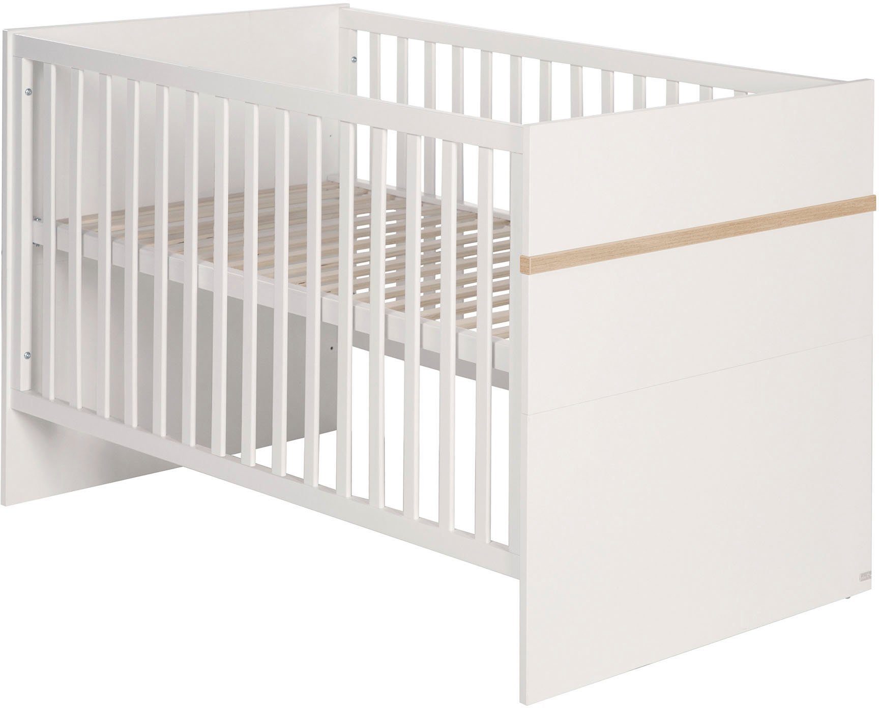 roba® Babyzimmer-Komplettset Pia, (Set, 3-St., Kinderbett, Schrank, Wickelkommode), breit; mit Kinderbett, Schrank und Wickelkommode