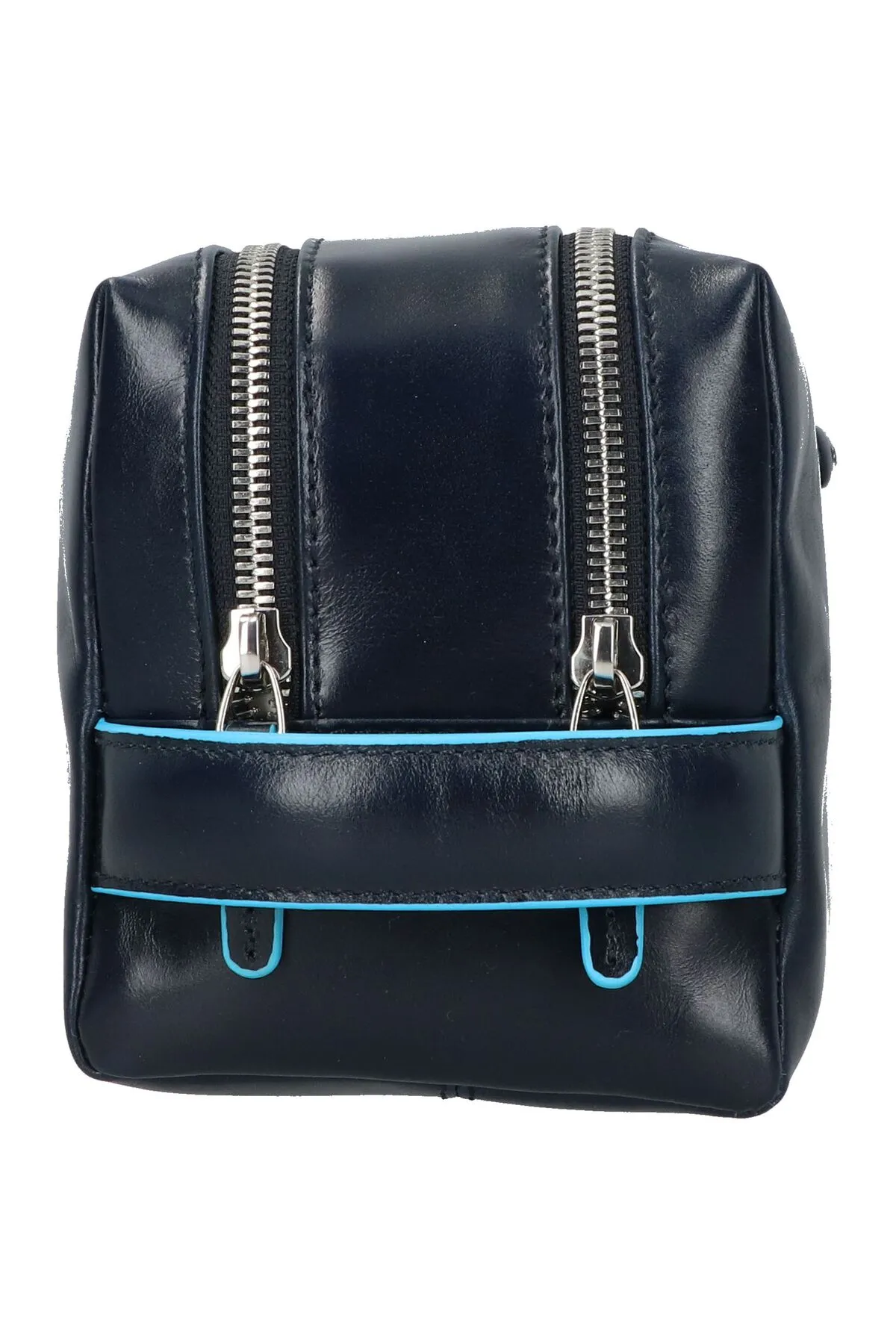 PIQUADRO  Blue Square Kulturbeutel Leder 25 cm