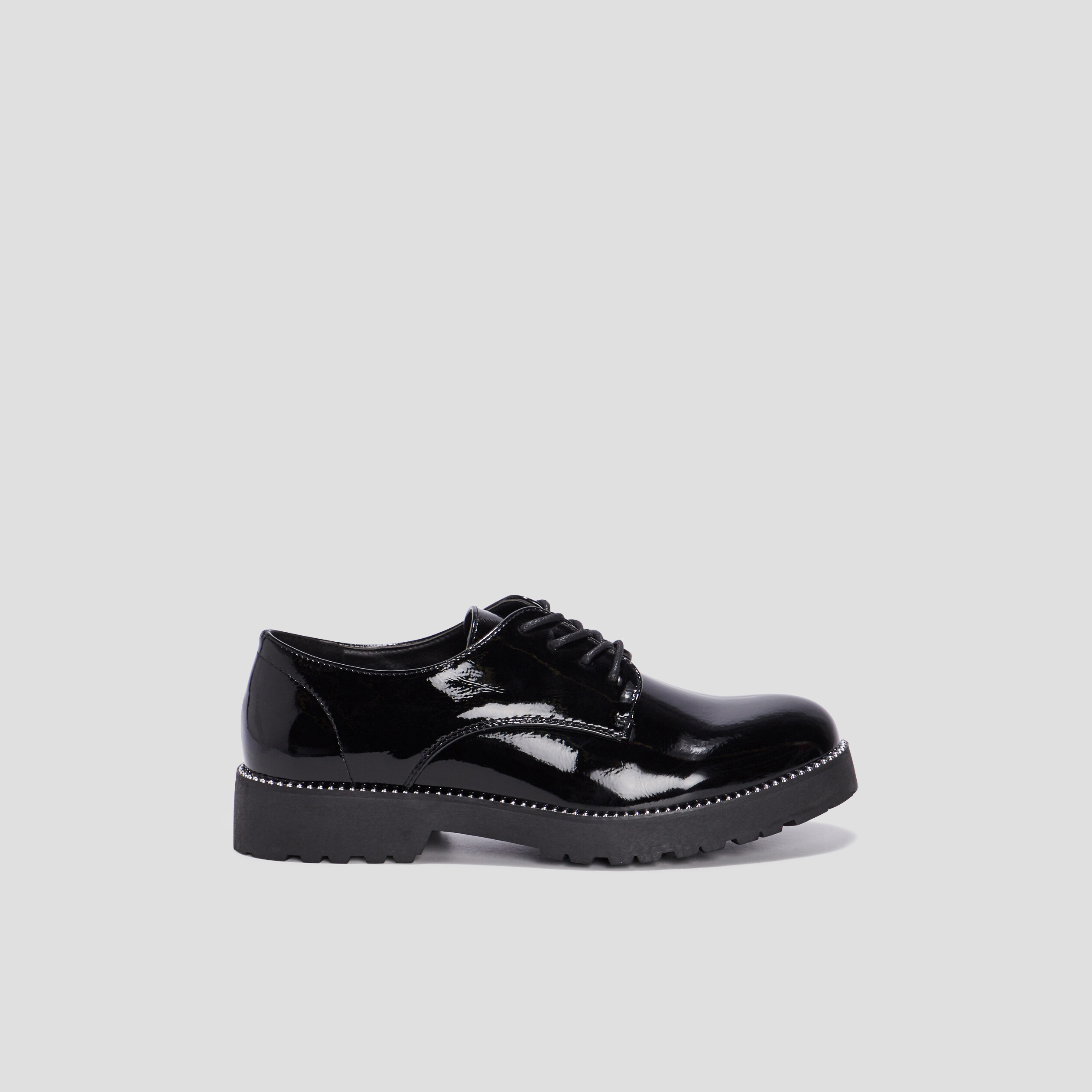 Derbies vernies Liberto noir femme | La Halle
