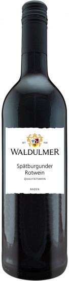 2022 Pfarrberg Spätburgunder halbtrocken - Waldulmer Winzergenossenschaft