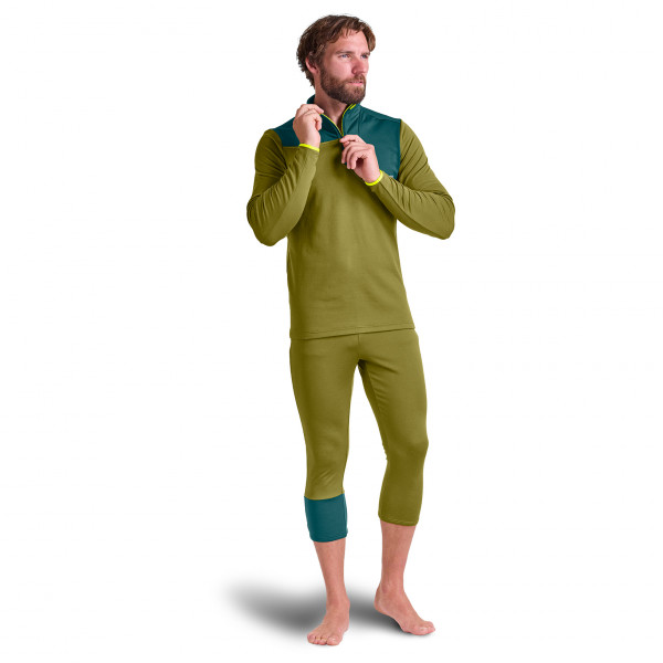 Ortovox - Fleece Light Zip Neck - Longsleeve