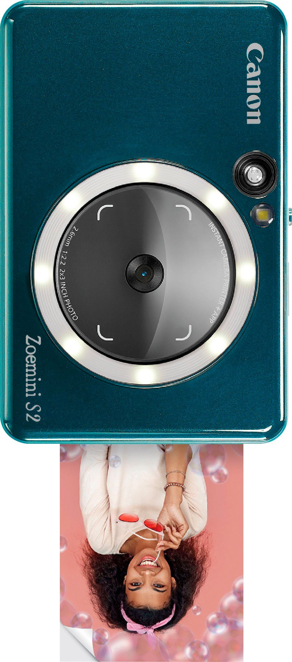 Canon Zoemini S2 Sofortbildkamera (8 MP, Bluetooth, NFC)