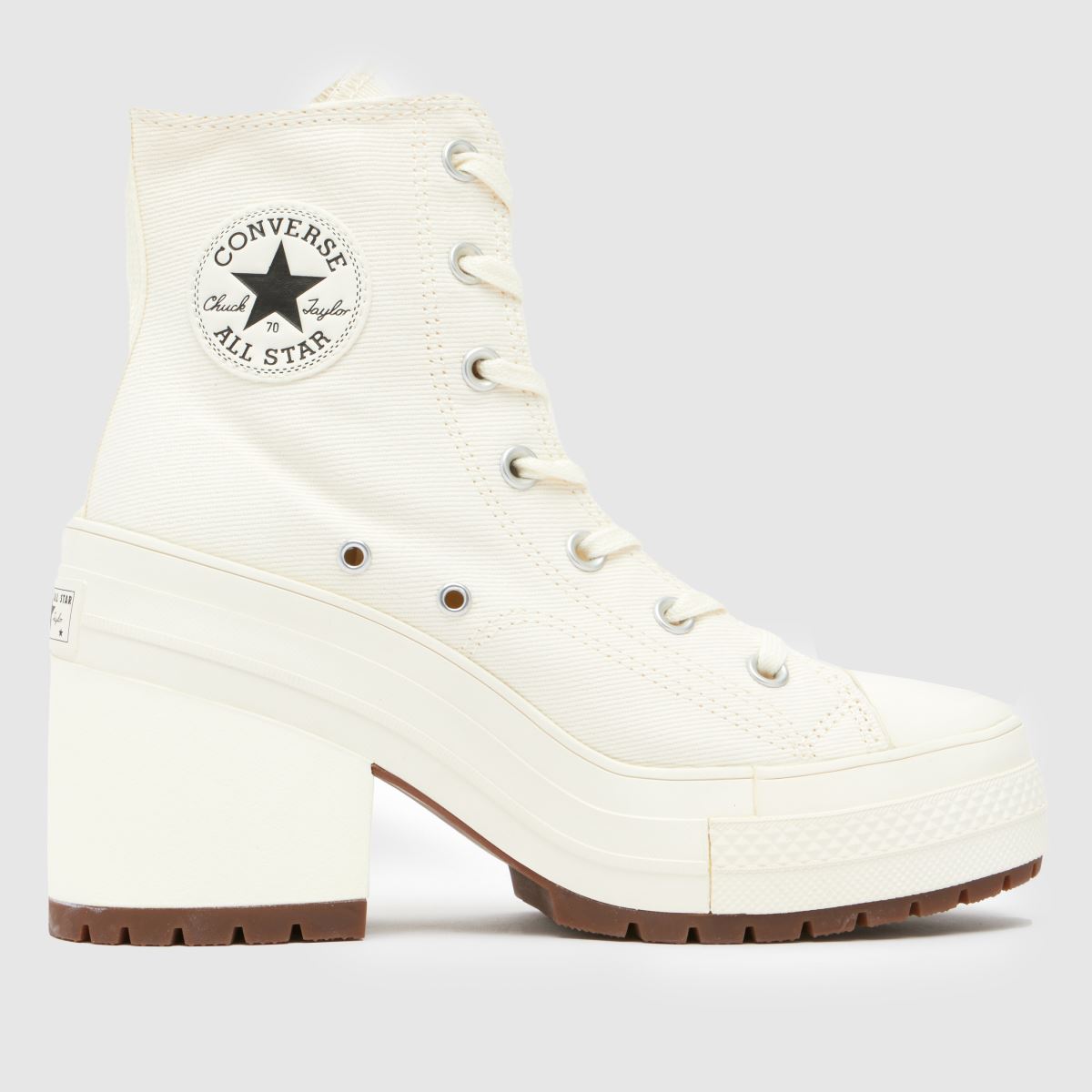 Converse Chuck 70 De Luxe Heel tornacipő fehér színben