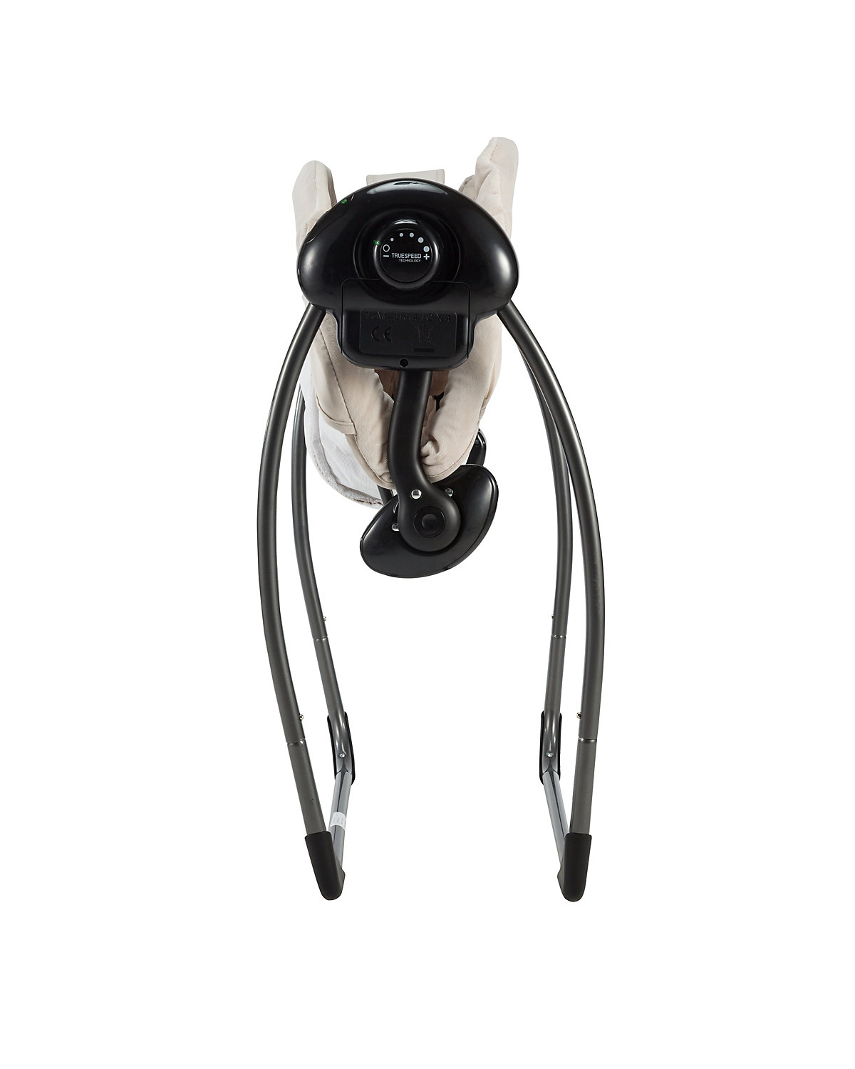 Babywippe X Adventure Elektrische Babyschaukel / Baby Swing Velvet