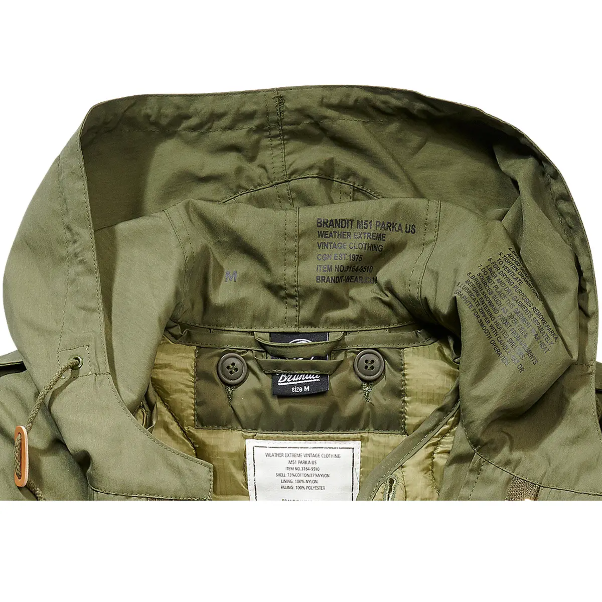 Brandit M51 Parka oliv