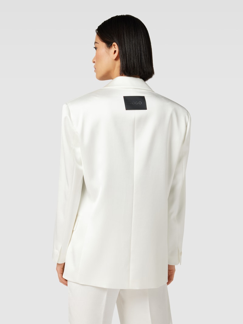 Blazer mit Pattentaschen Modell 'Agura' in offwhite