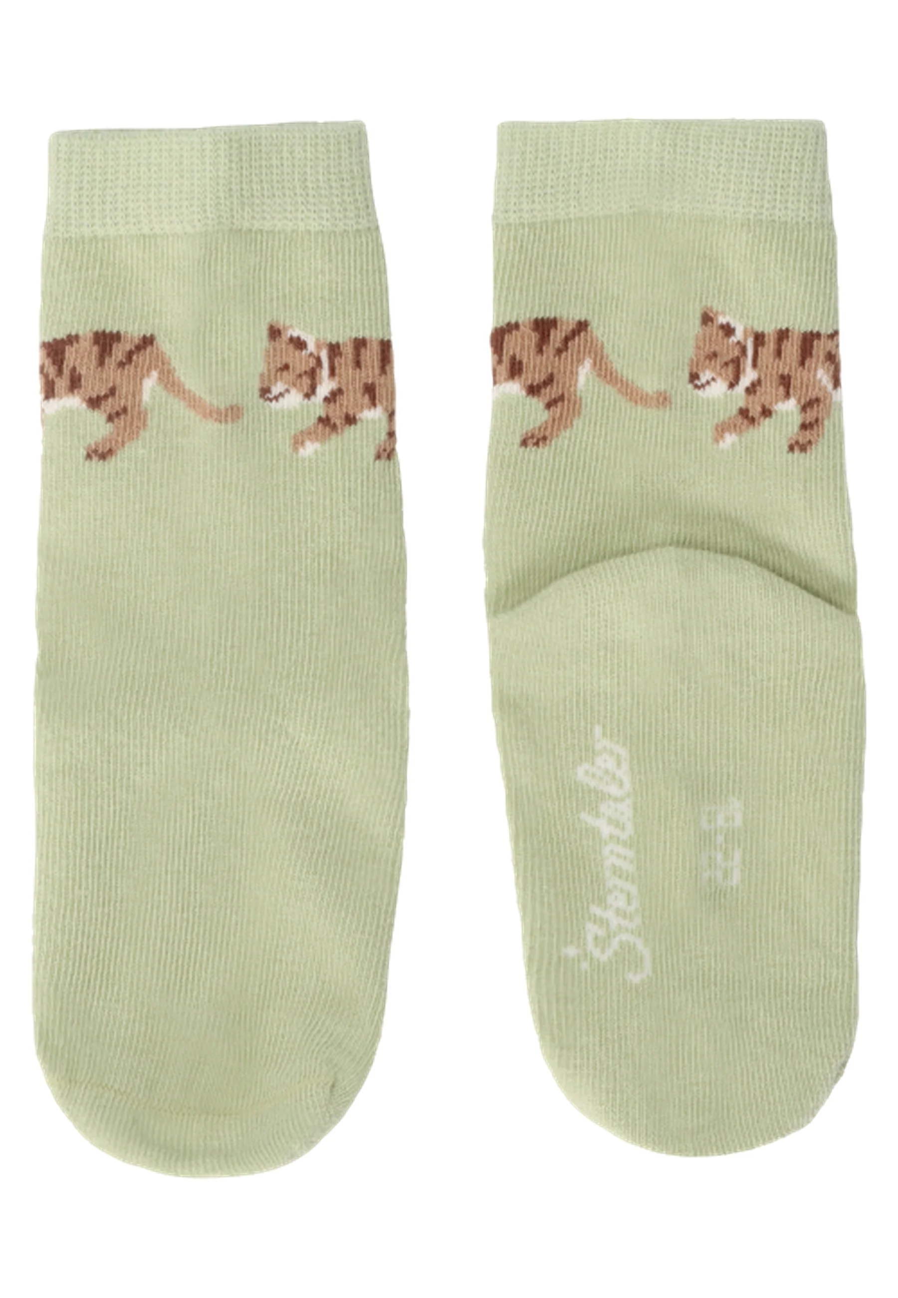 Socken im 3er Pack mit Motiv Wildtiere in versch. Farben