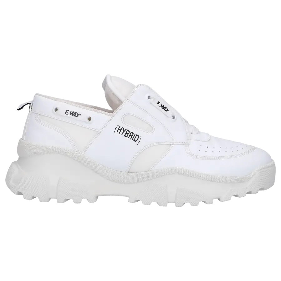 F_WD - Sneaker low UMAYLA Econappa Logo weiß - weiß