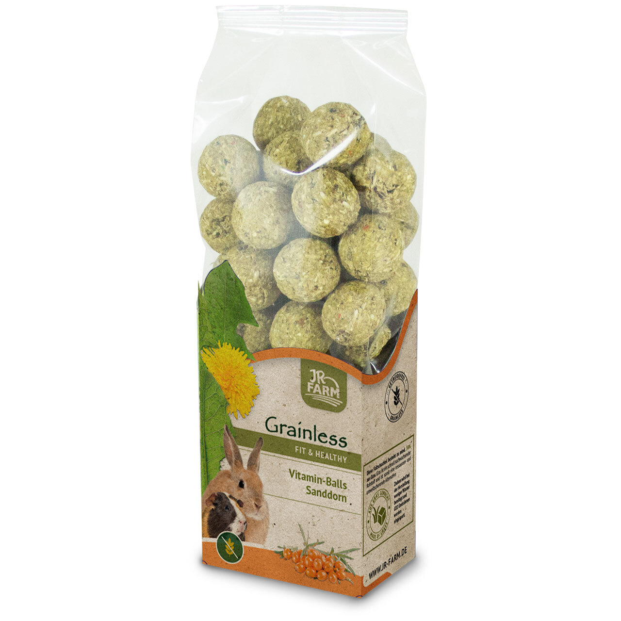 JR Farm Snacks JR Farm Grainless Health Vitamin-Balls 150g Sanddorn