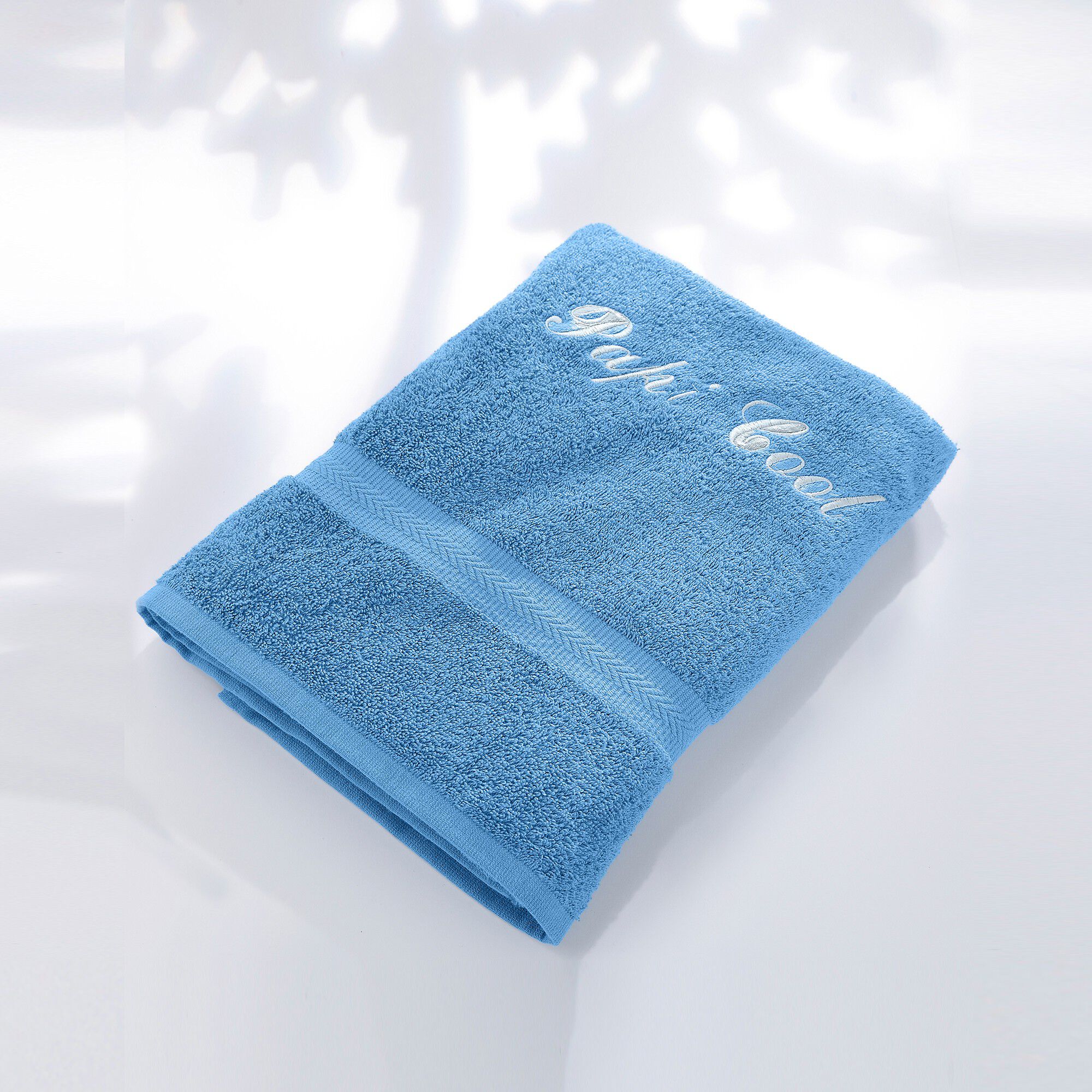Serviette éponge personnalisable confort moelleux