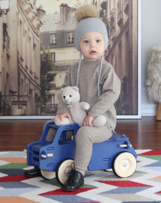 MOOVER Toys Junior Truck (blau) / dump truck (blue)
