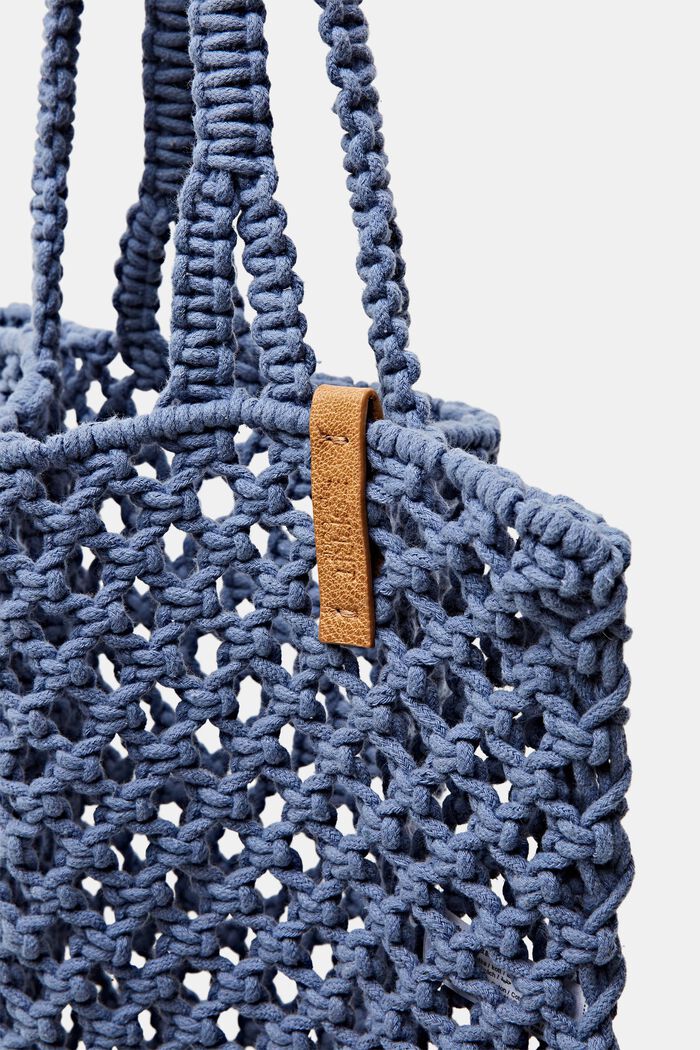 Tote Bag aus gehäkelter Baumwolle