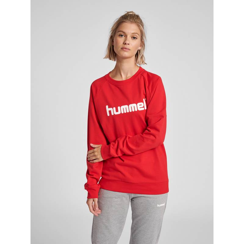 hummel HMLGO COTTON LOGO SWEATSHIRT WOMAN Sweatshirt Damen