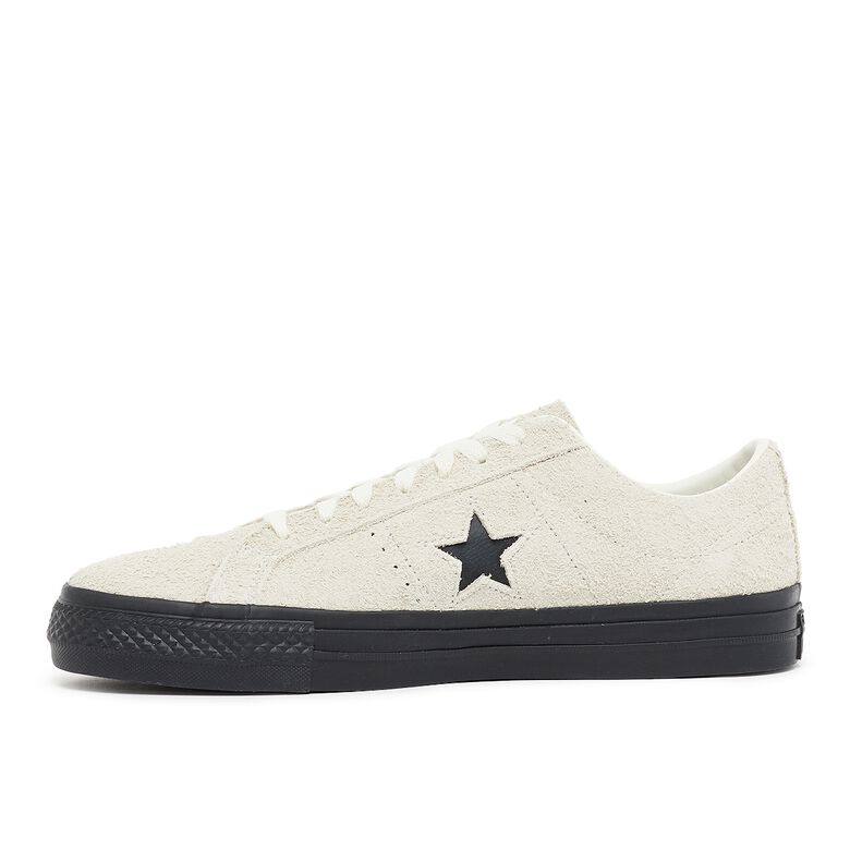 Converse Cons One Star Pro Shaggy Suede egret/egret/black