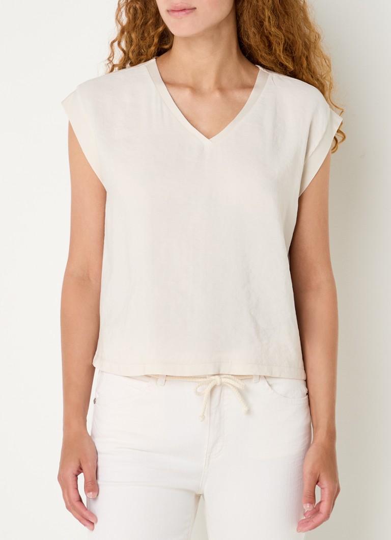 OPUS Saduna top with V-neck