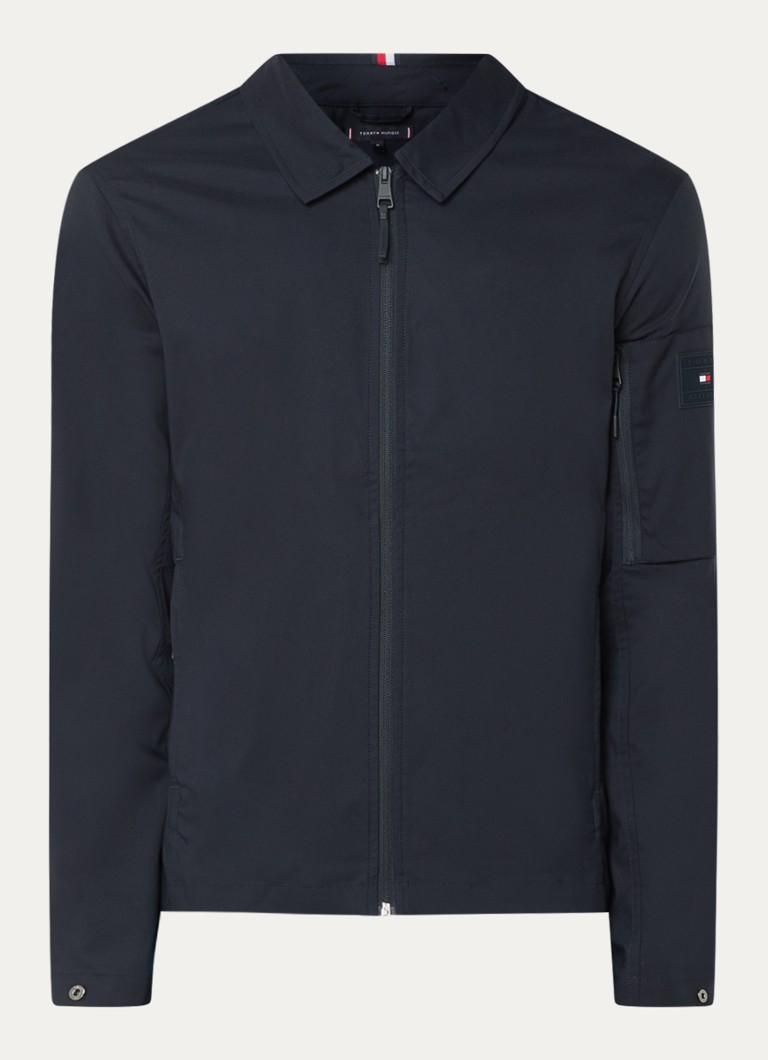 Tommy Hilfiger Tech jakna s džepovima na patentni zatvarač i logotipom