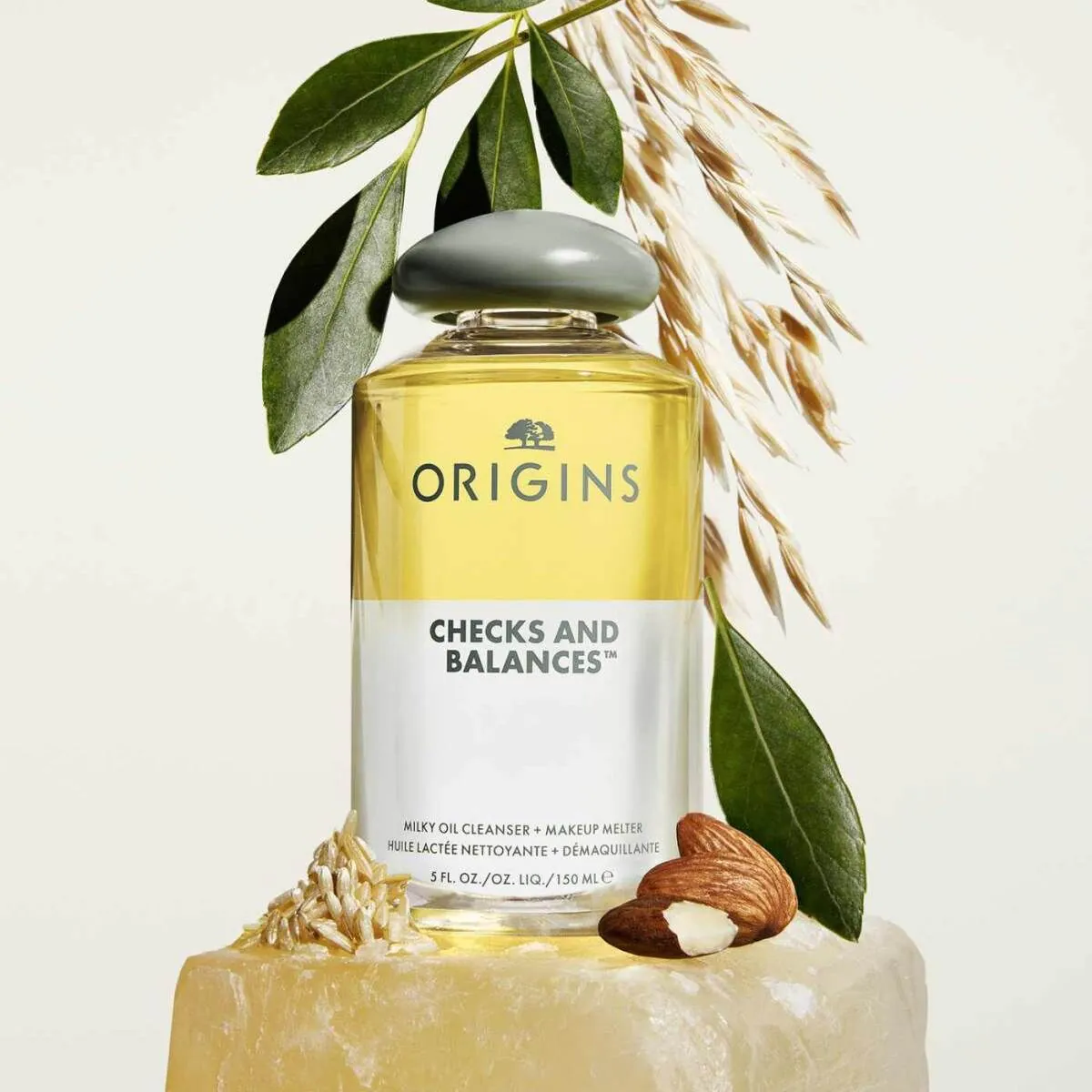 Origins Checks and Balances™ Milky Oil Cleanser+ Makeup Remover Καθαριστικό ντεμακιγιάζ 150ml