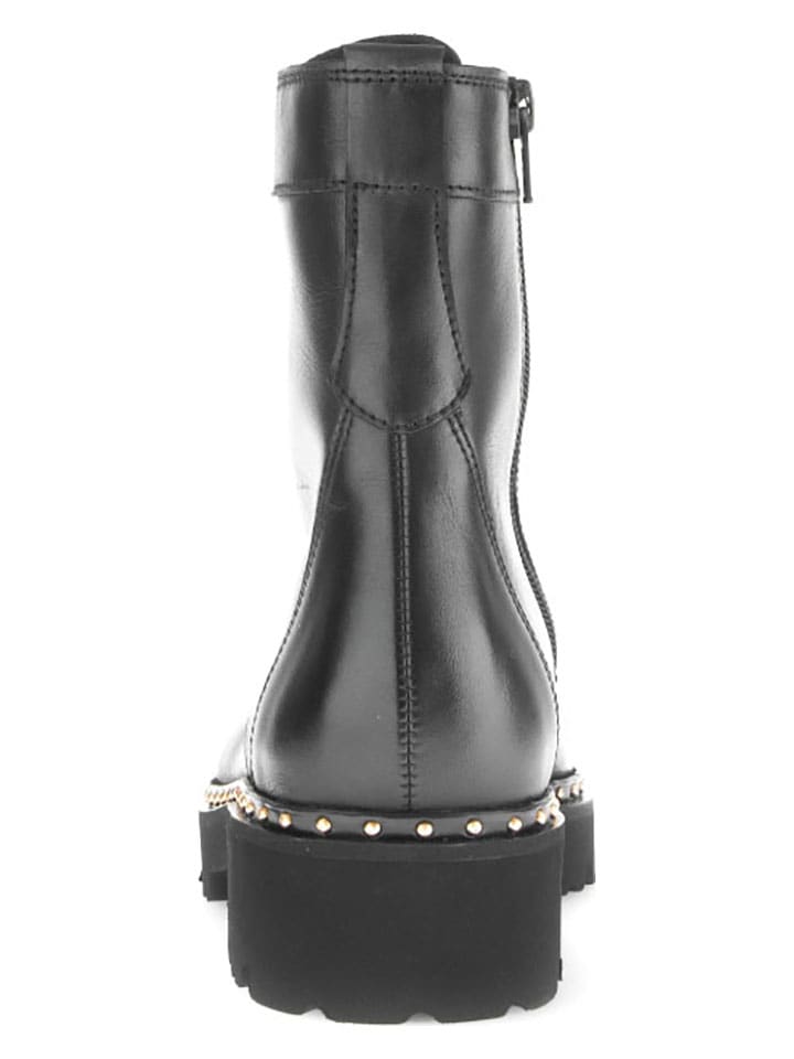 Gabor Leder-Boots in Schwarz günstig kaufen
