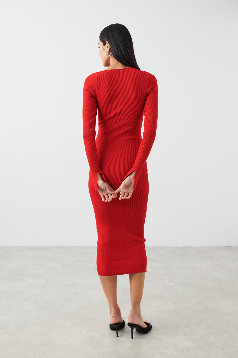 Knitted dress