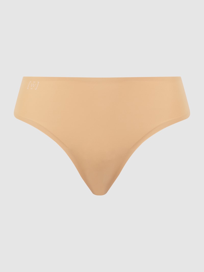String aus Mikrofaser Modell 'Pure' - nahtlos in beige