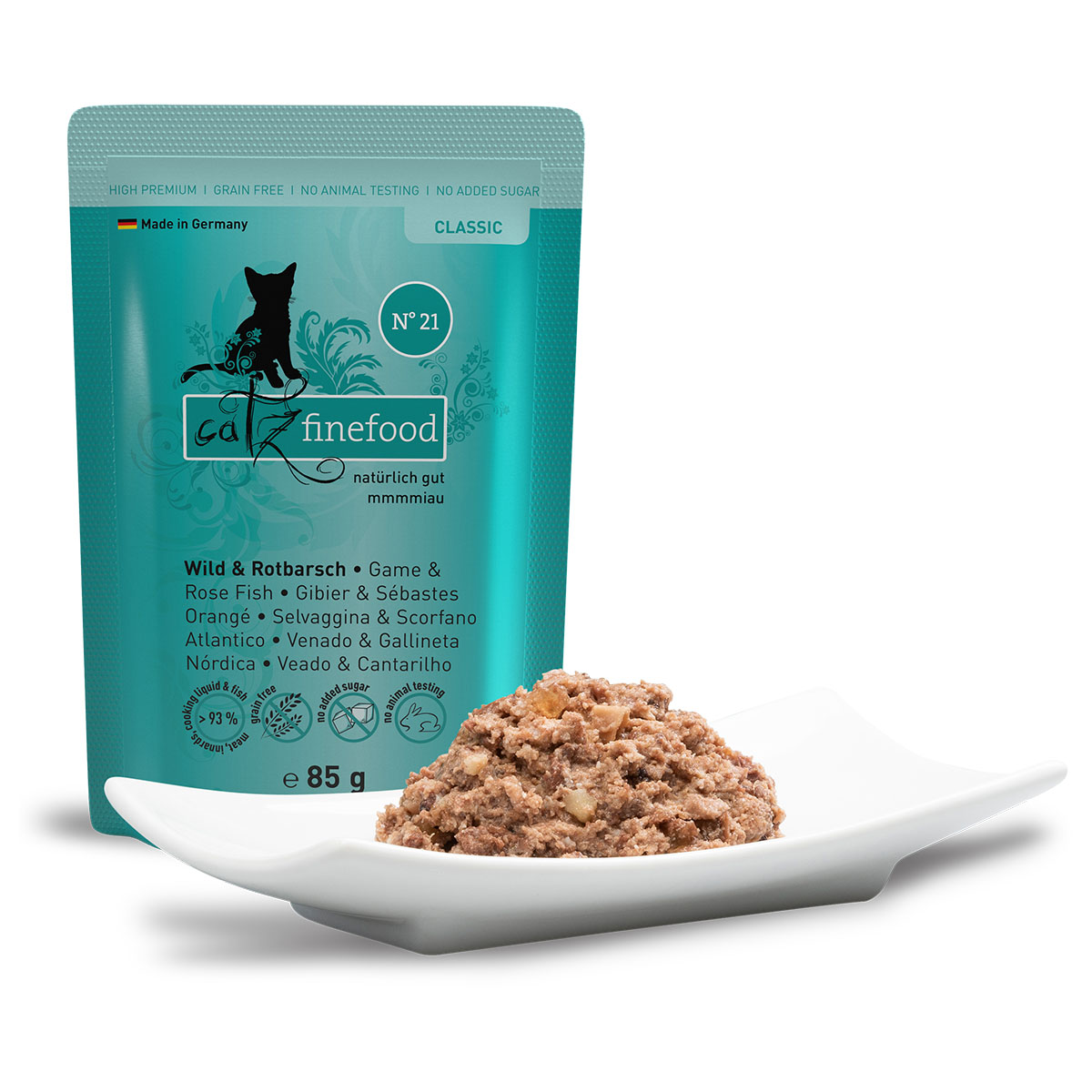 catz finefood - No. 21 Wild & Rotbarsch kaufen bei ZooRoyal