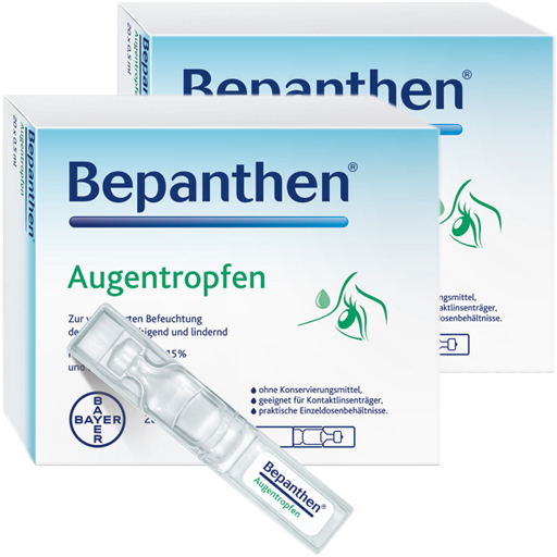 BEPANTHEN AUGENTROPFEN SPARSET  40x0,5 ml  Augentropfen