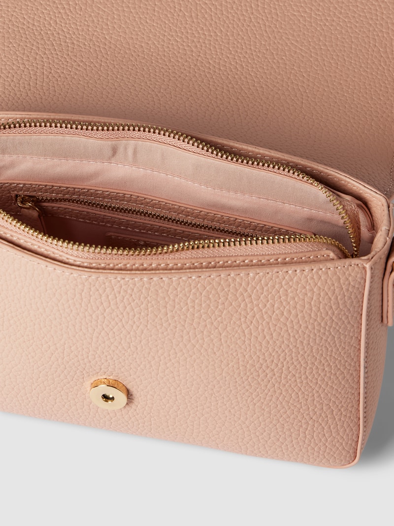 Umhängetasche mit Label-Detail in rosa