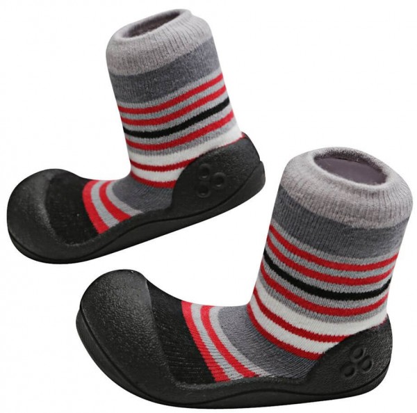 Attipas ~ Sockenschuh Modern ~ Grau