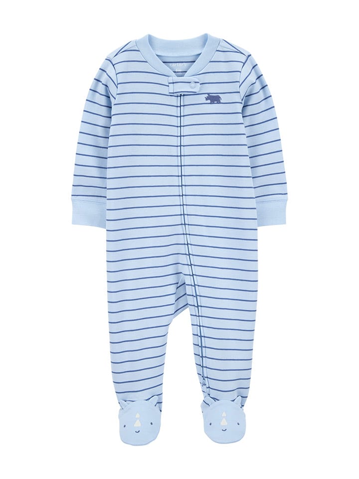 carter's Strampler in Hellblau günstig kaufen