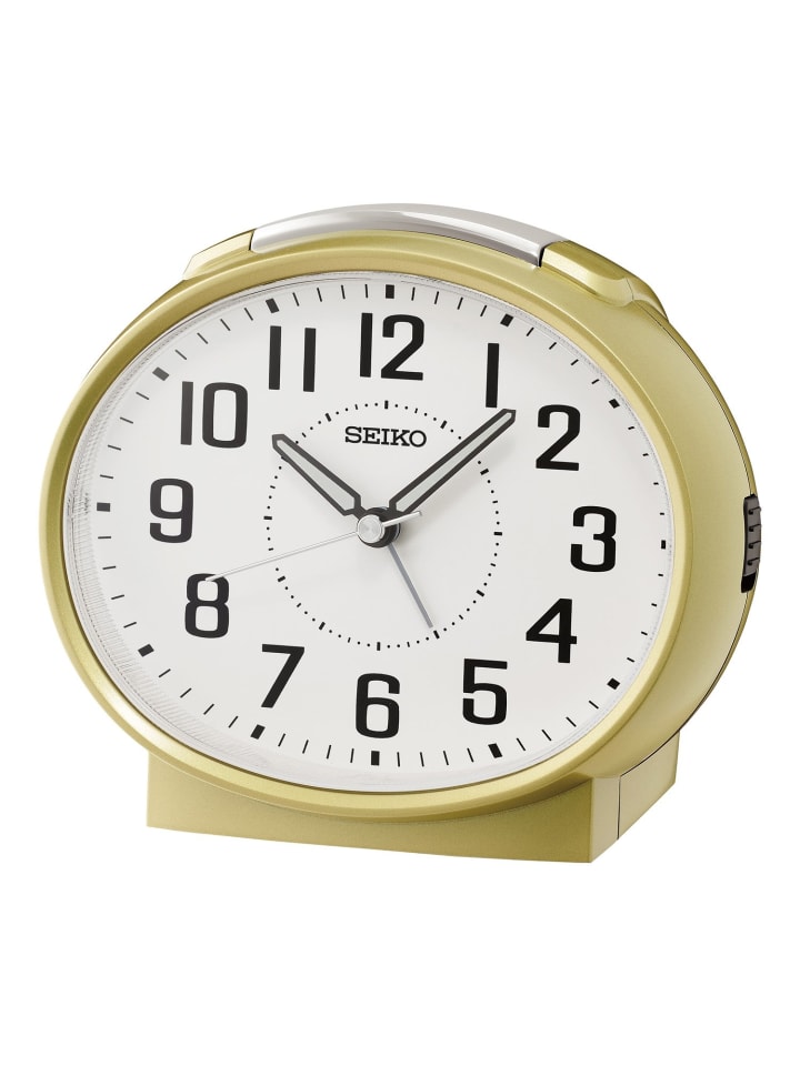 Seiko Wecker Goldfarben mit Glockenalarm günstig kaufen onesize
