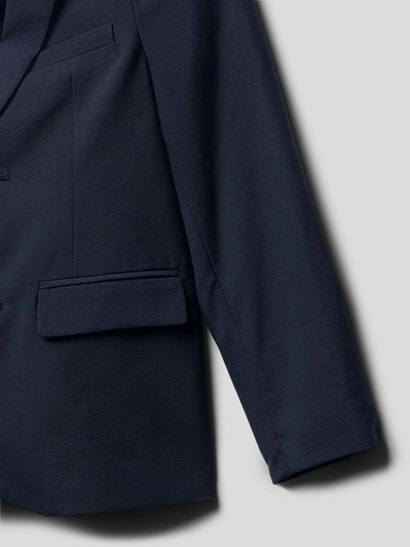 Blazer mit Reverskragen Modell 'russ' in marineblau