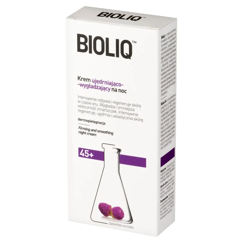 Bioliq 45+ Verstevigende en gladmakende nachtcrème