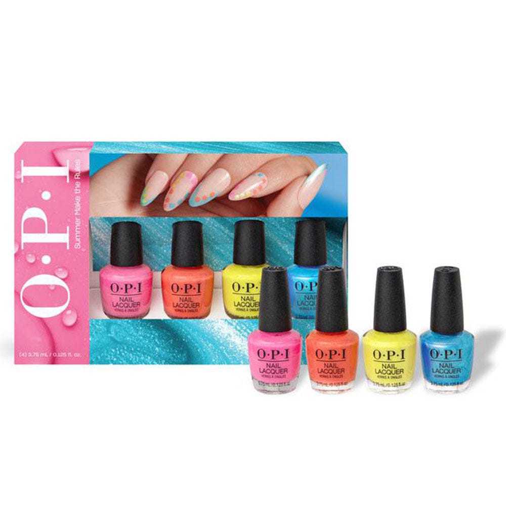 OPI Summer Nail Lacquer 4er Mini Pack