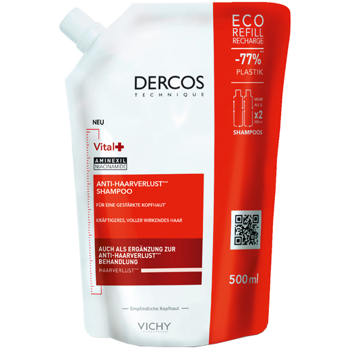 VICHY DERCOS Vital-Shampoo Nachfüllpack  500 ml  Shampoo